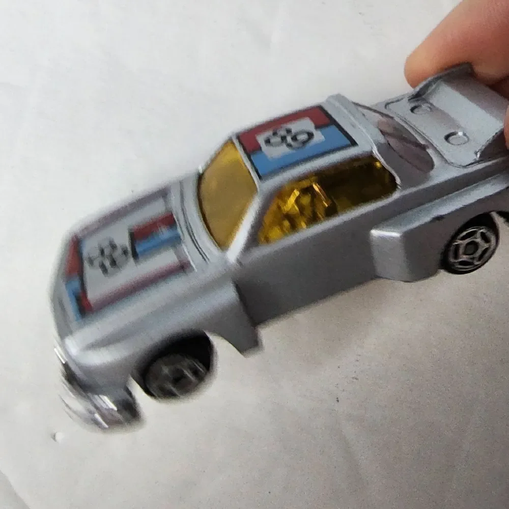 1980s Summer Marz Karz BMW 3.5 CSL S8004 Grey Silver #89 Die Cast Toy Race Car V
